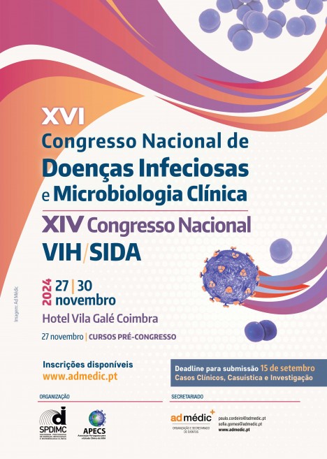 Imagem_XVI Congresso Nacional de Doenças Infeciosas e Microbiologia Clínica e XIV Congresso Nacional VIH-SIDA